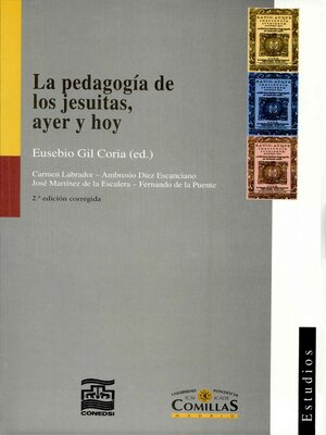 cover image of La pedagogía de los jesuitas, ayer y hoy